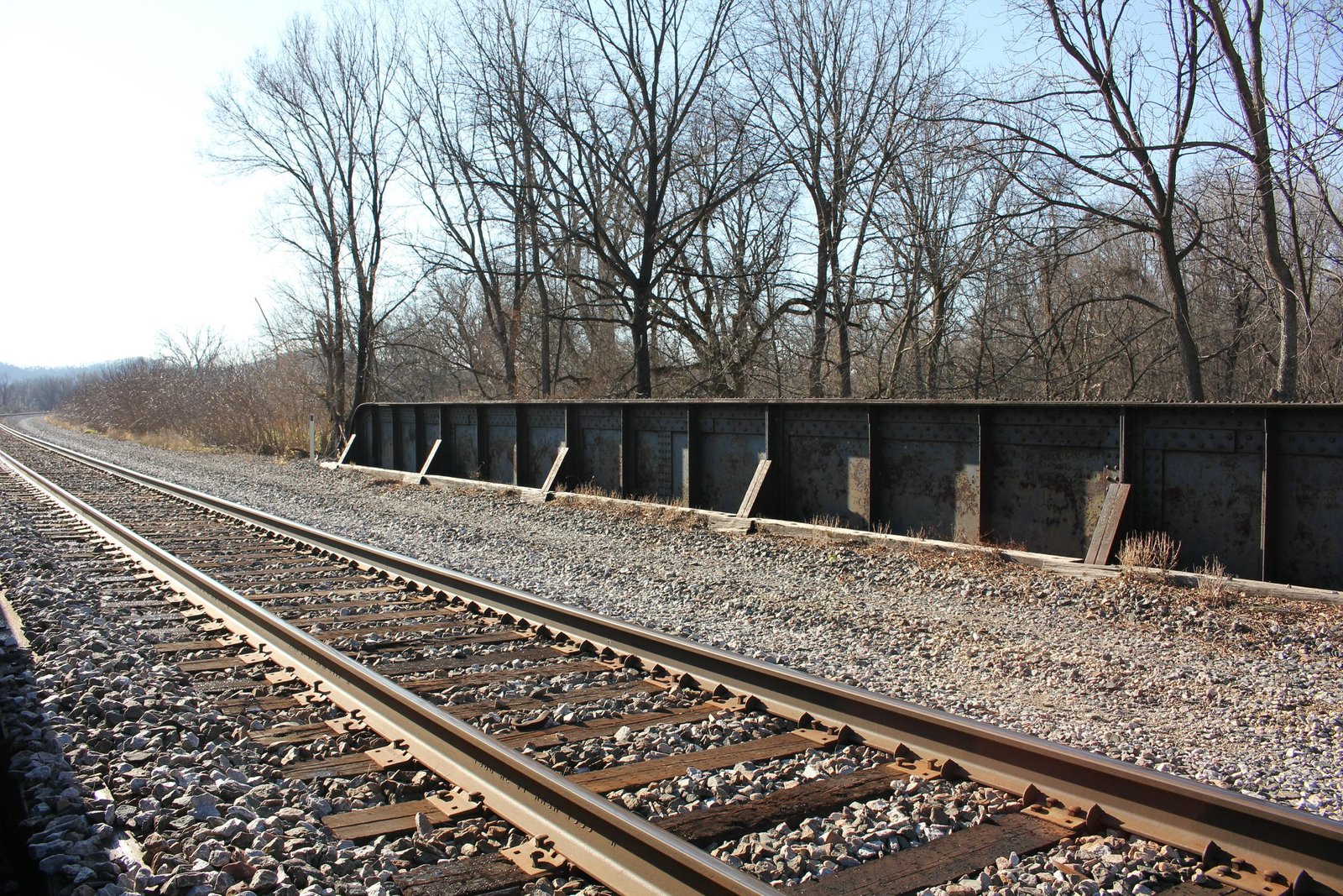 Inside girder